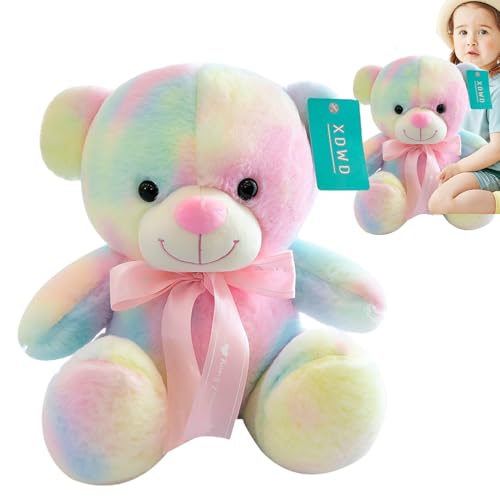 Riesen Plüschbär – Großer Stofftier | Geschenk für Kinder Freundin Geburtstag | Entzückende sitzende Regenbogenpuppe, 60cm Lieblingsspielzeug, Arbeitszimmer Dekoration Riesen Plüschbär – Großer Stofftier | Geschenk für Kinder Freundin Geburtstag | Entzückende sitzende Regenbogenpuppe, 60cm Lieblingsspielzeug, Arbeitszimmer Dekoration von Generisch