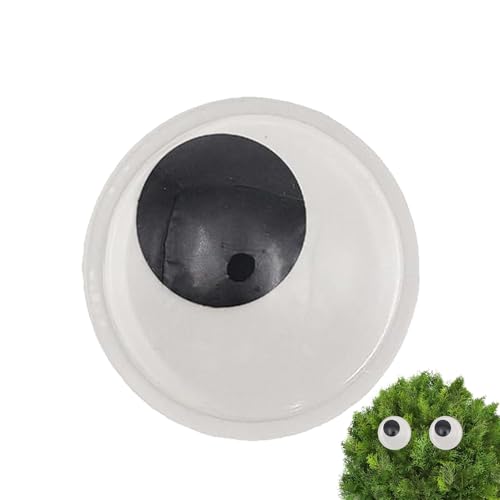 Riesenaugen Halloween,Halloween Buschaugen - Riesige Halloween-Augen Wackelaugen,Lustige Augapfel-Partydekorationen-Weihnachtsbaum-Dekoration, Selbstklebende Kulleraugen, Scrapbooking, Handgefertigte von Generisch