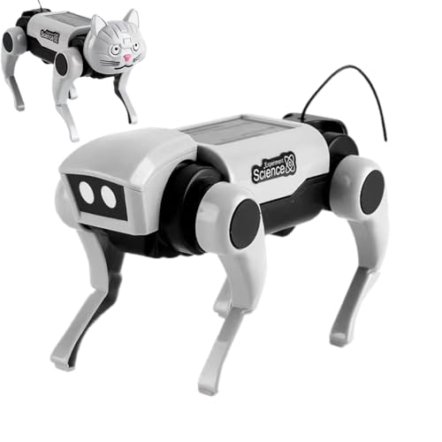 Roboter-Kit für Hunde, Roboter-Spielzeug, Robotik, solarbetriebene Robotik für Spielzeug | intelligent für – solarbetriebene Robotik für Spielzeug von Generisch