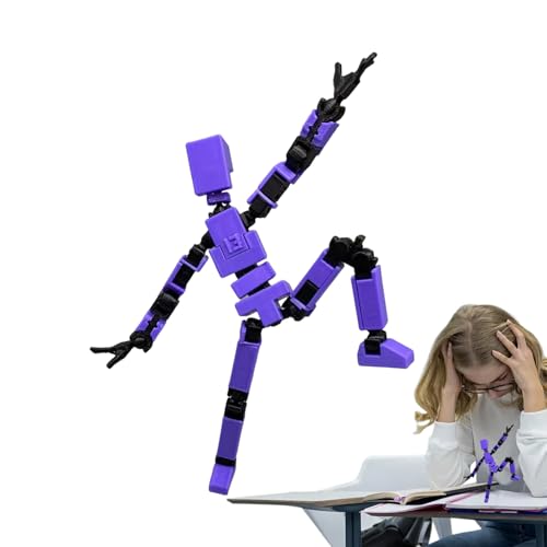 Roboter mit Mehreren Gelenken, bewegliche Spielzeuge mit Actionfiguren, bewegliche Puppen mit Mehreren Gelenken, mechanische 3D-gedruckte Kinderfiguren, farbenfrohe Kinderpuppen zur Unterhaltung von Generisch