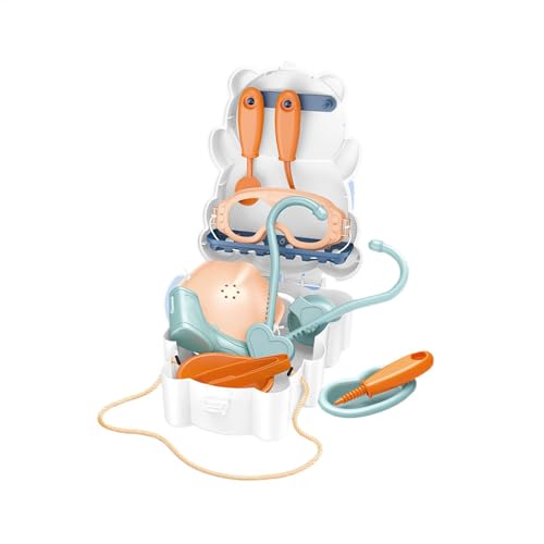 Rollenspielset für Kleinkinder, Vorschul-Rollenspielset | Rollenspiele für Kinder - Kleinkind-Arzt-Anziehspielzeug-Ingenieur-Werkzeugkasten für Zuhause, Kindertagesstätte, Kindergarten Rollenspielset für Kleinkinder, Vorschul-Rollenspielset | Rollenspiele für Kinder - Kleinkind-Arzt-Anziehspielzeug-Ingenieur-Werkzeugkasten für Zuhause, Kindertagesstätte, Kindergarten von Generisch