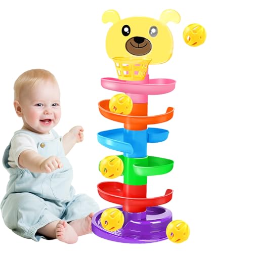 Rolling Ball Tower-6-layer Track Folie Spielzeug | Lernspiel Für Bildungsvorschule | Abnehmbarer Tragbarer Ball Run Für Kinder | Frühes Entwicklungsspielzeug Für Heimspiel, Vorschulaktivitätsball Rolling Ball Tower-6-layer Track Folie Spielzeug | Lernspiel Für Bildungsvorschule | Abnehmbarer Tragbarer Ball Run Für Kinder | Frühes Entwicklungsspielzeug Für Heimspiel, Vorschulaktivitätsball von Generisch