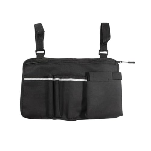 Rollstuhl-Seiten-Organizer Aufbewahrungstasche mit Becherhalter, Rollstuhl-Seitentaschen, Zubehörtasche, Armlehnentasche, wasserdichter Stoff, Gehhilfen oder Rollatoren Rollstuhl-Seiten-Organizer Aufbewahrungstasche mit Becherhalter, Rollstuhl-Seitentaschen, Zubehörtasche, Armlehnentasche, wasserdichter Stoff, Gehhilfen oder Rollatoren von Generisch