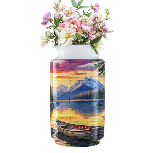 Rompicapo 3D-Vasen für Erwachsene | 3D-Modellbauset für Vase Puzzle, Dekoration Kit Modellbau Kreative Aktivität Geschenk für Innenräume Weihnachten Muttertag Rompicapo 3D-Vasen für Erwachsene | 3D-Modellbauset für Vase Puzzle, Dekoration Kit Modellbau Kreative Aktivität Geschenk für Innenräume Weihnachten Muttertag von Generisch