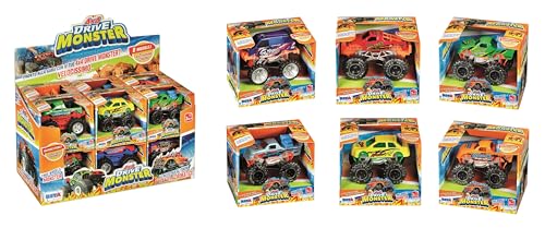 Ronchi Modellauto Die Cast Monster Truck 4x4 aus Metall 7,5 cm [1 Stück] von Generisch