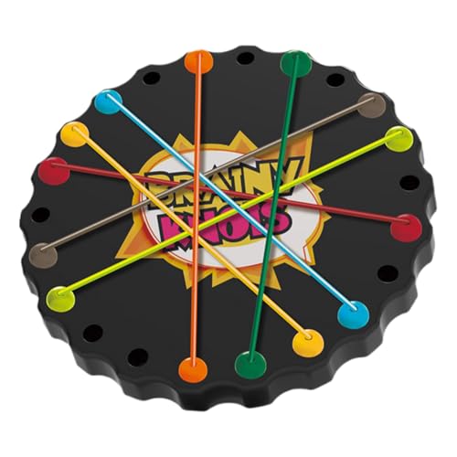 Rope Puzzle Game, Colorful Toys Rope Knots, Untangle Stack Sorting Board Play, 9.06x9.06 inches Central Brain Teaser, Fun String Solution Challenge for Boys, Girls, and Family Play Rope Puzzle Game, Colorful Toys Rope Knots, Untangle Stack Sorting Board Play, 9.06x9.06 inches Central Brain Teaser, Fun String Solution Challenge for Boys, Girls, and Family Play von Generisch