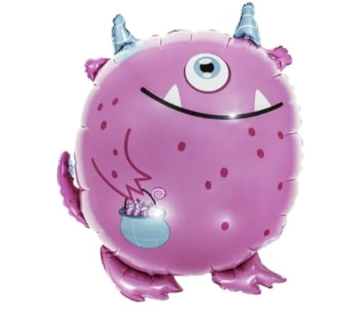 Rosa Monster-Folienballon 58x48cm - Monsterparty - Mottoparty - Kindergeburtstag - Monster Rosa Monster-Folienballon 58x48cm - Monsterparty - Mottoparty - Kindergeburtstag - Monster von Generisch