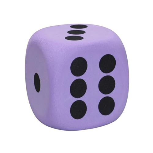 Rot Große Schaumstoffwürfel, farbige Schaumstoffwürfel, 8 cm, große Würfel zum Bauen, für Mathematikunterricht, Zeitvertreib, 6 Schaumstoffwürfel, Angstwürfel zum Stressabbau 4 (Purple, One Size) Rot Große Schaumstoffwürfel, farbige Schaumstoffwürfel, 8 cm, große Würfel zum Bauen, für Mathematikunterricht, Zeitvertreib, 6 Schaumstoffwürfel, Angstwürfel zum Stressabbau 4 (Purple, One Size) von Generisch