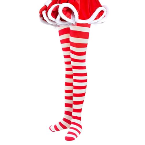Rot gestreifte Strumpfhose - volle Länge Weihnachten gestreifte Strumpfhose - Urlaub Kostüm für Halloween Weihnachten Cosplay Rot gestreifte Strumpfhose - volle Länge Weihnachten gestreifte Strumpfhose - Urlaub Kostüm für Halloween Weihnachten Cosplay von Generisch