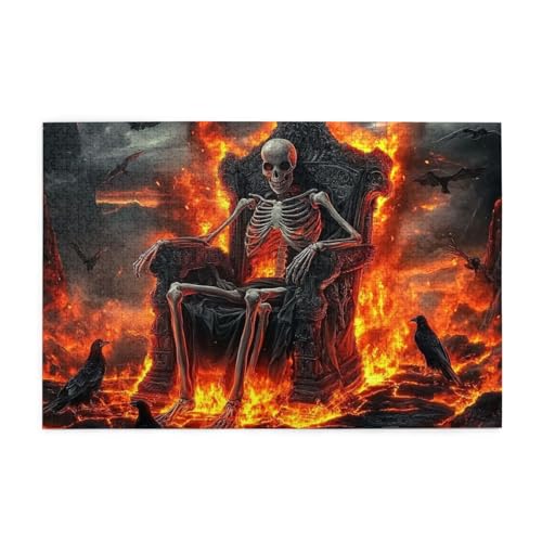Rote und goldene Masken, Federballons und Rosen (3) 1000 Teile Puzzles für Erwachsene Holzpuzzles für Erwachsene Geschenke Wohnkultur von Generisch