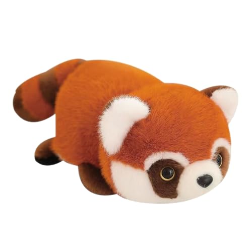 Roter Panda Kuscheltier Flauschiger Plüschtier 35 50 65cm Kuscheliger Stofftier für Mädchen Jungen Babys Weihnachten Geburtstag Geschenkidee von Generisch