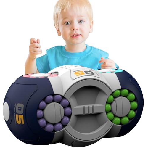 Rotierender Zauberbohnenwürfel, Zauberbohnen-Puzzlespielzeug | Zappelspielzeug für Kinder,Lern- und Bildungsspielzeug, magischer Bohnenwürfel-Spinner, Perlen-Puzzle-Lernspielzeug, 360-Grad-Drehung für Rotierender Zauberbohnenwürfel, Zauberbohnen-Puzzlespielzeug | Zappelspielzeug für Kinder,Lern- und Bildungsspielzeug, magischer Bohnenwürfel-Spinner, Perlen-Puzzle-Lernspielzeug, 360-Grad-Drehung für von Generisch