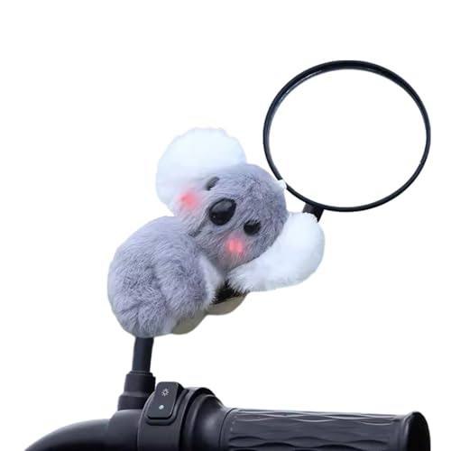 Rückspiegel Koala-Ornamente, ausgestopfter Koalabär - Kuscheltier-Anhänger in Koala-Form aus weicher Baumwolle,Dekoratives Koala-Spielzeug, multifunktionale Rückspiegel-Ornamente für Motorrad, Auto, S Rückspiegel Koala-Ornamente, ausgestopfter Koalabär - Kuscheltier-Anhänger in Koala-Form aus weicher Baumwolle,Dekoratives Koala-Spielzeug, multifunktionale Rückspiegel-Ornamente für Motorrad, Auto, S von Generisch