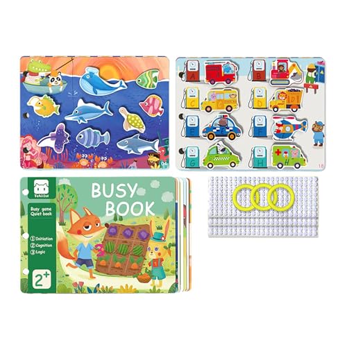 Ruhige Bücher für Kleinkind, Aufkleberbuch für Kleinkind | Berühren Sie Papier ruhige Bücher - Vorschullernaktivitäten motorische Fähigkeiten Bildungsspielzeug für Baby & Kinderwagen Ruhige Bücher für Kleinkind, Aufkleberbuch für Kleinkind | Berühren Sie Papier ruhige Bücher - Vorschullernaktivitäten motorische Fähigkeiten Bildungsspielzeug für Baby & Kinderwagen von Generisch