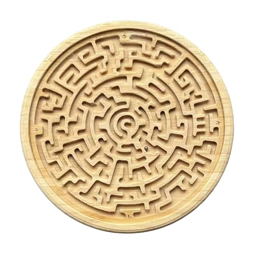 Rundes Holz Labyrinth-Brettspiel Das Verrückte Labyrinth Spiel Murmel-Labyrinth Aktivitätsbrett Denksport-Puzzle Logikspiel Hölzernes Funktionales Labyrinth-Puzzle für Familien Freizeit Spaß Rundes Holz Labyrinth-Brettspiel Das Verrückte Labyrinth Spiel Murmel-Labyrinth Aktivitätsbrett Denksport-Puzzle Logikspiel Hölzernes Funktionales Labyrinth-Puzzle für Familien Freizeit Spaß von Generisch