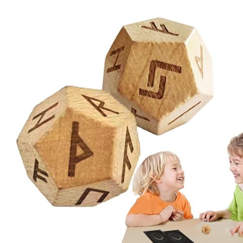 Runen Wahrsagerei Set 2 Stücke Holz Geschnitzte Runen Kleine Runen für Heimdekoration Meditation Wahrsagungsspiel Reise Unterhaltung Runen Wahrsagerei Set 2 Stücke Holz Geschnitzte Runen Kleine Runen für Heimdekoration Meditation Wahrsagungsspiel Reise Unterhaltung von Generisch