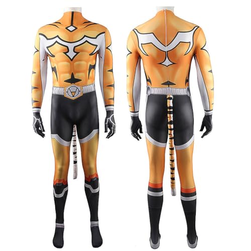 Ryekies Live Hero Cosplay Bodysuit Halloween Anime Kostüm Einteiler Anime Rollenspiel Fancy Outfits Jumpsuit von Generisch