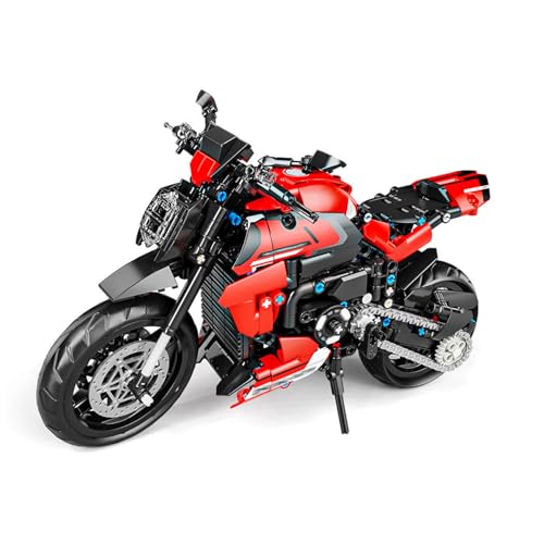 SAYN Technik Motorrad für Ducati V4, 816 Teile Technik Motorrad Bausteine Bausatz, Kompatibel mit Lego SAYN Technik Motorrad für Ducati V4, 816 Teile Technik Motorrad Bausteine Bausatz, Kompatibel mit Lego von Generisch