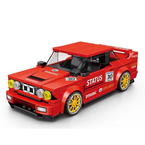 SAYN Technik Sportwagen Bausteine für BMW E30 M3, 300 Teile Technik Auto Rennwagen Modell, Kompatibel mit Lego Technik von Generisch