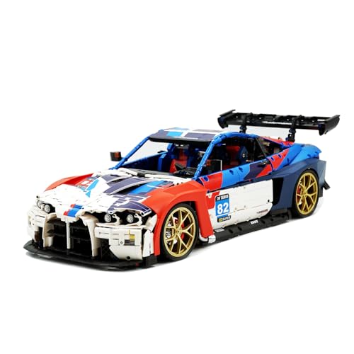 SAYN Technik Sportwagen Bausteine für BMW M4, 4500+ Teile Technik Auto Rennwagen Bausteine Bausatz, Kompatibel mit Lego Technik SAYN Technik Sportwagen Bausteine für BMW M4, 4500+ Teile Technik Auto Rennwagen Bausteine Bausatz, Kompatibel mit Lego Technik von Generisch