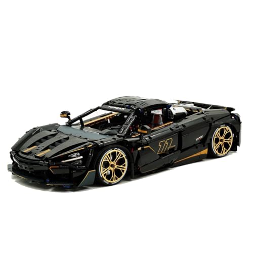 SAYN Technik Sportwagen Bausteine für Mclaren 720S, 3400+ Teile, 1/8 Technik Auto Rennwagen Modell, Kompatibel mit Lego Technik SAYN Technik Sportwagen Bausteine für Mclaren 720S, 3400+ Teile, 1/8 Technik Auto Rennwagen Modell, Kompatibel mit Lego Technik von Generisch