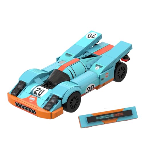 SAYN Technik Sportwagen Bausteine für Porsch 917K, 230 Teile Technik Auto Rennwagen Modell, Kompatibel mit Lego Technik von Generisch