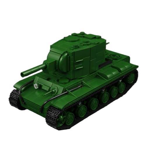 SAYN WW2 Militär Panzer Bausteine Bausatz, 1321 Teile Militär WW2 KV 2 Panzer Klemmbausteine Bausteine Bausatz mit Soldaten und Waffen, Kompatibel mit Lego SAYN WW2 Militär Panzer Bausteine Bausatz, 1321 Teile Militär WW2 KV 2 Panzer Klemmbausteine Bausteine Bausatz mit Soldaten und Waffen, Kompatibel mit Lego von Generisch