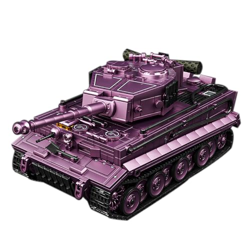 SAYN WW2 Militär Panzer Bausteine Bausatz, 1668 Teile Technik Militär WW2 Tiger Panzer Klemmbausteine Modellbausatz mit Soldaten, Kompatibel mit Lego SAYN WW2 Militär Panzer Bausteine Bausatz, 1668 Teile Technik Militär WW2 Tiger Panzer Klemmbausteine Modellbausatz mit Soldaten, Kompatibel mit Lego von Generisch