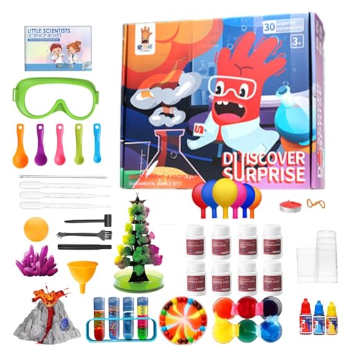 STEM Science Kit Für Kinder - 132 Experimente Chemie Set Für Älter Als 8+, Komplettes Labor -Kit Mit Werkzeugen Und Material Unserer Kinder Priorisiert Die Sicherheit von Generisch