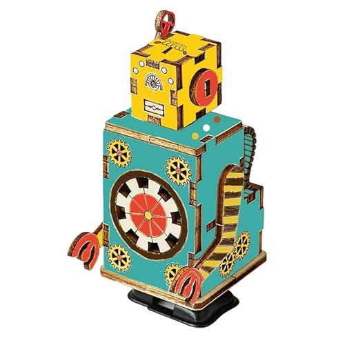 STEM Science Kits für Kinder, Holzkunst-und Handwerks Kits, STEM-Spielzeug für Jungen Mädchen im Alter von 8-12 5-7 8 10 12 13 14 Geschenk, 3D-Puzzles Roboter Gebäude Technik Modellset STEM Science Kits für Kinder, Holzkunst-und Handwerks Kits, STEM-Spielzeug für Jungen Mädchen im Alter von 8-12 5-7 8 10 12 13 14 Geschenk, 3D-Puzzles Roboter Gebäude Technik Modellset von Generisch