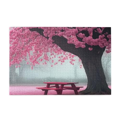 Sakura 3D-Puzzles für Erwachsene, 1000 Teile, Holzpuzzles für Erwachsene, Geschenke, Heimdekoration Sakura 3D-Puzzles für Erwachsene, 1000 Teile, Holzpuzzles für Erwachsene, Geschenke, Heimdekoration von Generisch
