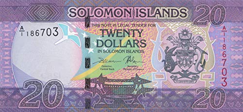 Salomonen Pick-Nr: 34 bankfrisch (I) 2017 20 Dollars (Banknoten für Sammler) von Generisch