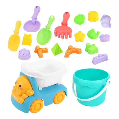Sand- und Wasserspielzeug - Kids Beach Play -Set, Poolspielzubehör | BPA-freier Plastik-Sandbox-Hersteller (mit Rechen, Schaufel und Sieb). Für und Mädchen. Perfekt für Spiele im Freien im Park von Generisch