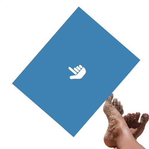 Sandentfernerbeutel, wasserloser Reiniger für Füße, Strandsandentferner, Radiergummi für Kinder, Damen, Herren, Familie, Ausrüstungszubehör für Reisen, Urlaub Sandentfernerbeutel, wasserloser Reiniger für Füße, Strandsandentferner, Radiergummi für Kinder, Damen, Herren, Familie, Ausrüstungszubehör für Reisen, Urlaub von Generisch