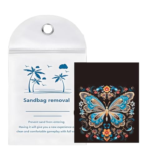 Sandentfernerbeutel, wasserloser Sandreiniger, Badeanzugreiniger, langlebiges Material, mühelos zu tragen, 100 g für 100 g Füße, Badeanzüge, Haustiere von Generisch