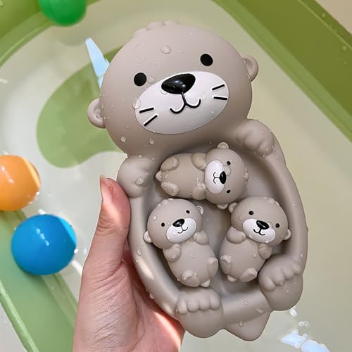 Sandkasten Spielzeug Otter Badewanne Spielzeug Leicht Zu Reinigende Stapelgummi Badewannenspielzeug 1 Mutter Otter Und 3 Baby Otter Süße Schwimmende Poolspielzeug Sandkasten Spielzeug Otter Badewanne Spielzeug Leicht Zu Reinigende Stapelgummi Badewannenspielzeug 1 Mutter Otter Und 3 Baby Otter Süße Schwimmende Poolspielzeug von Generisch