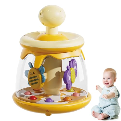 Saugnäpfung Spielzeugspin, sensorisches,Drehpresse und Spin -Baby -Spielzeug | Früheres Lernen, Engagieren von Spinnings Carousel, Educational Dome Tumble für und Mädchen Saugnäpfung Spielzeugspin, sensorisches,Drehpresse und Spin -Baby -Spielzeug | Früheres Lernen, Engagieren von Spinnings Carousel, Educational Dome Tumble für und Mädchen von Generisch