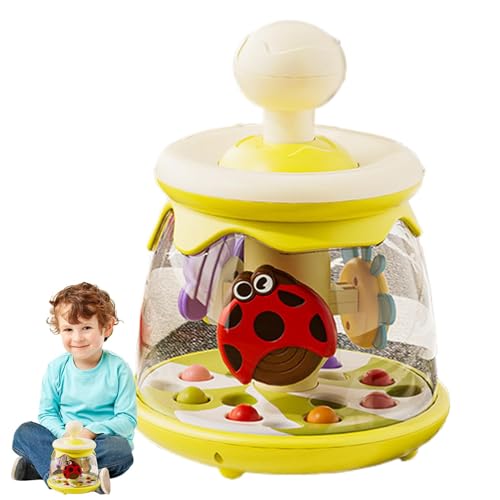 Saugnapfspielzeug für Babys, Babysaugung Sensorische Bälle | Sichere Presse und drehen Sprungkugelspielzeug,Kinder der frühen Bildung Tumble Aktivität, Spinnings Carousel für Kinder einbeziehen Saugnapfspielzeug für Babys, Babysaugung Sensorische Bälle | Sichere Presse und drehen Sprungkugelspielzeug,Kinder der frühen Bildung Tumble Aktivität, Spinnings Carousel für Kinder einbeziehen von Generisch