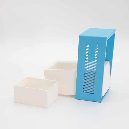 Scan Box für MTG Karten - Scanne Deine Magic Karten in Rekordzeit | ManaBox und andere Scanner-Apps sind kompatibel. TCG Kartenleser (Blau) von Generisch
