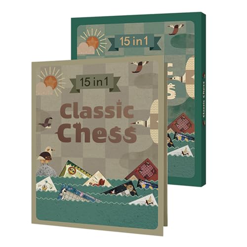 Schach -Set, Reiseschach -Set - Pädagogisches magnetisches Schachspiel | Kompakte familienfreundliche hochwertige Hobbys und Spiele für Kinder und Erwachsene, Heimschule, Reisen, Party Schach -Set, Reiseschach -Set - Pädagogisches magnetisches Schachspiel | Kompakte familienfreundliche hochwertige Hobbys und Spiele für Kinder und Erwachsene, Heimschule, Reisen, Party von Generisch