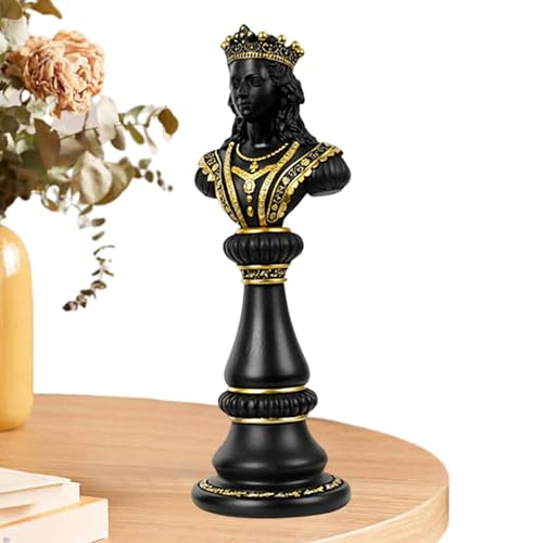 Schachbrett-Kunststatuen – Dekorative Schachkunst | Elegantes Schach-Mittelstück, Zeitgenössisches Schachmodell-, Dekorationsornament, Harz-Schachstatue- Für Zuhause, Büro, Arbeitszimmer, We Schachbrett-Kunststatuen – Dekorative Schachkunst | Elegantes Schach-Mittelstück, Zeitgenössisches Schachmodell-, Dekorationsornament, Harz-Schachstatue- Für Zuhause, Büro, Arbeitszimmer, We von Generisch