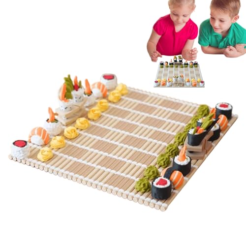 Schachspiel Für Erwachsene, Sushi Schachspiel, Sushi Motiv, Lustig Chess Set Mit Aufbewahrungsbox, Amilienzeit & Logikspiel Für Gruppen, for Kinder Erwachsene Reise Camping Schachspiel Für Erwachsene, Sushi Schachspiel, Sushi Motiv, Lustig Chess Set Mit Aufbewahrungsbox, Amilienzeit & Logikspiel Für Gruppen, for Kinder Erwachsene Reise Camping von Generisch