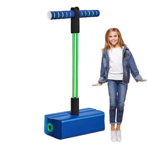 Schaumstoff-Bounce-Pullover für Kinder,Kids Bounce Stick,Leuchtender Schaumstoff-Jumperstab mit quietschendem Ton - Leicht zu greifendes Springspielzeug für Kleinkinder, interaktives Gleichgewichtstra von Generisch