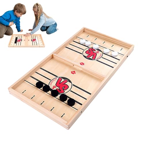 -Scheibenspiel, große Schnellschleuder, Tischhockey, Fußballschleuder, Tischschleuder für Familien, Fußball Gewinner für Fam -Scheibenspiel, große Schnellschleuder, Tischhockey, Fußballschleuder, Tischschleuder für Familien, Fußball Gewinner für Fam von Generisch