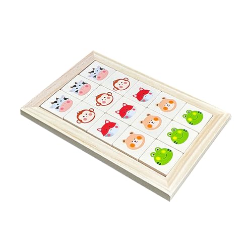 Schiebepuzzle Lernspielzeug, Holzschiebepuzzlespiel | Holzpuzzlespiele Schieben Passende Spielzeuge,Denkaufgabe blockiert Vorschul-Lernspielzeug, Logikspiel für Kinder Schiebepuzzle Lernspielzeug, Holzschiebepuzzlespiel | Holzpuzzlespiele Schieben Passende Spielzeuge,Denkaufgabe blockiert Vorschul-Lernspielzeug, Logikspiel für Kinder von Generisch