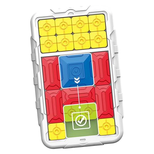 Schiebepuzzle Spiel,Pädagogisches Fidget Spielzeug | Mehrfunktionales Schiebespiel Mit Über Fünfhundert Herausforderungen Zum Gehirntraining Für Reisen Familienfeiern Und Partys von Generisch