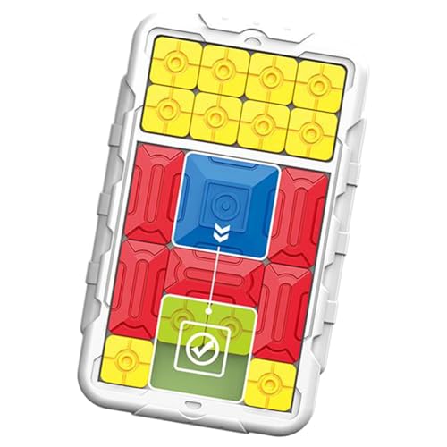 Schiebepuzzle Spiel - Pädagogisches Fidget Spielzeug,Mehrfunktionales Schiebespiel Mit Über Fünfhundert Herausforderungen Zum Gehirntraining Für Reisen Familienfeiern Und Partys von Generisch