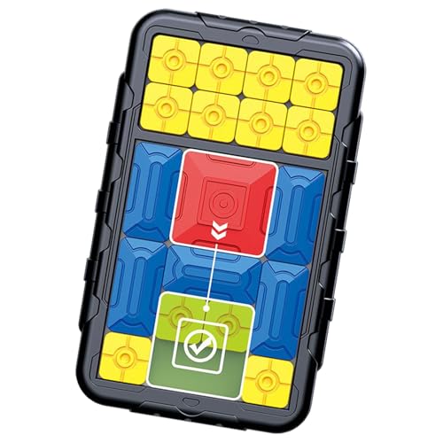 Schiebepuzzle Spiel | Pädagogisches Puzzle Brett | Gehirnspielzeug Mit Vielen Herausforderungen Multifunktionale Interaktive Spiele Für Kinder Und Jugendliche Drinnen Draußen Party Urlaub Reise von Generisch