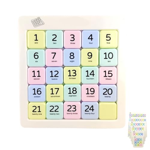 Schiebepuzzle Zahl Slide Puzzle Denkspiel Magnetisches Gleitschieber Gehirntrainer Puzzle Logikspiel Lernspielzeug Für Trainieren Der Intelligenz Und Zur Entwicklung des Gehirns, Zahl Schiebepuzzle Schiebepuzzle Zahl Slide Puzzle Denkspiel Magnetisches Gleitschieber Gehirntrainer Puzzle Logikspiel Lernspielzeug Für Trainieren Der Intelligenz Und Zur Entwicklung des Gehirns, Zahl Schiebepuzzle von Generisch