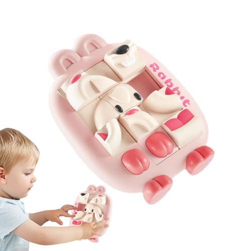 Schiebepuzzles für Kinder, Schiebepuzzlespiele mit Tieren - Cartoon-Tier-Lernrätsel | Tragbares Reisespielzeug, pädagogische Handheld-Spiele für Kinder und Jugendliche Schiebepuzzles für Kinder, Schiebepuzzlespiele mit Tieren - Cartoon-Tier-Lernrätsel | Tragbares Reisespielzeug, pädagogische Handheld-Spiele für Kinder und Jugendliche von Generisch